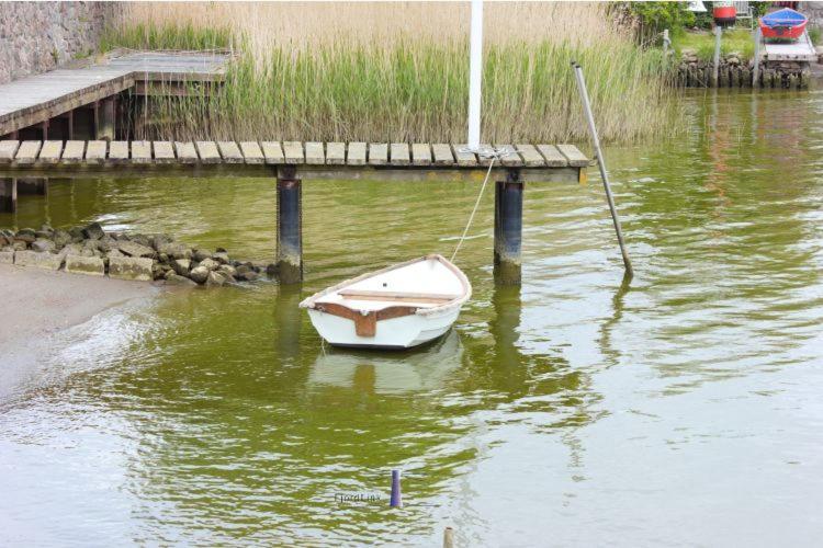 Hausboot Fjord Aries Mit Dachterrasse In Schleswig Hotel Exterior photo